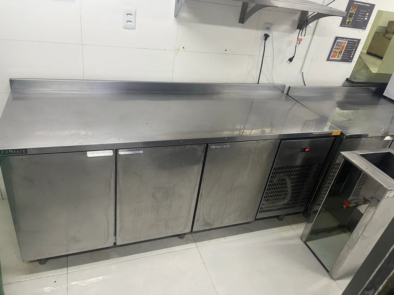 Bancada refrigerada Refrimate