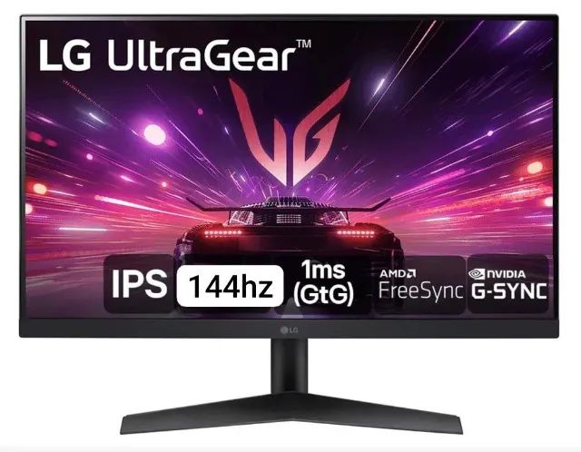 Monitor Gamer LG Ultragear 24 Polegadas 144Hz DisplayPort HDMI