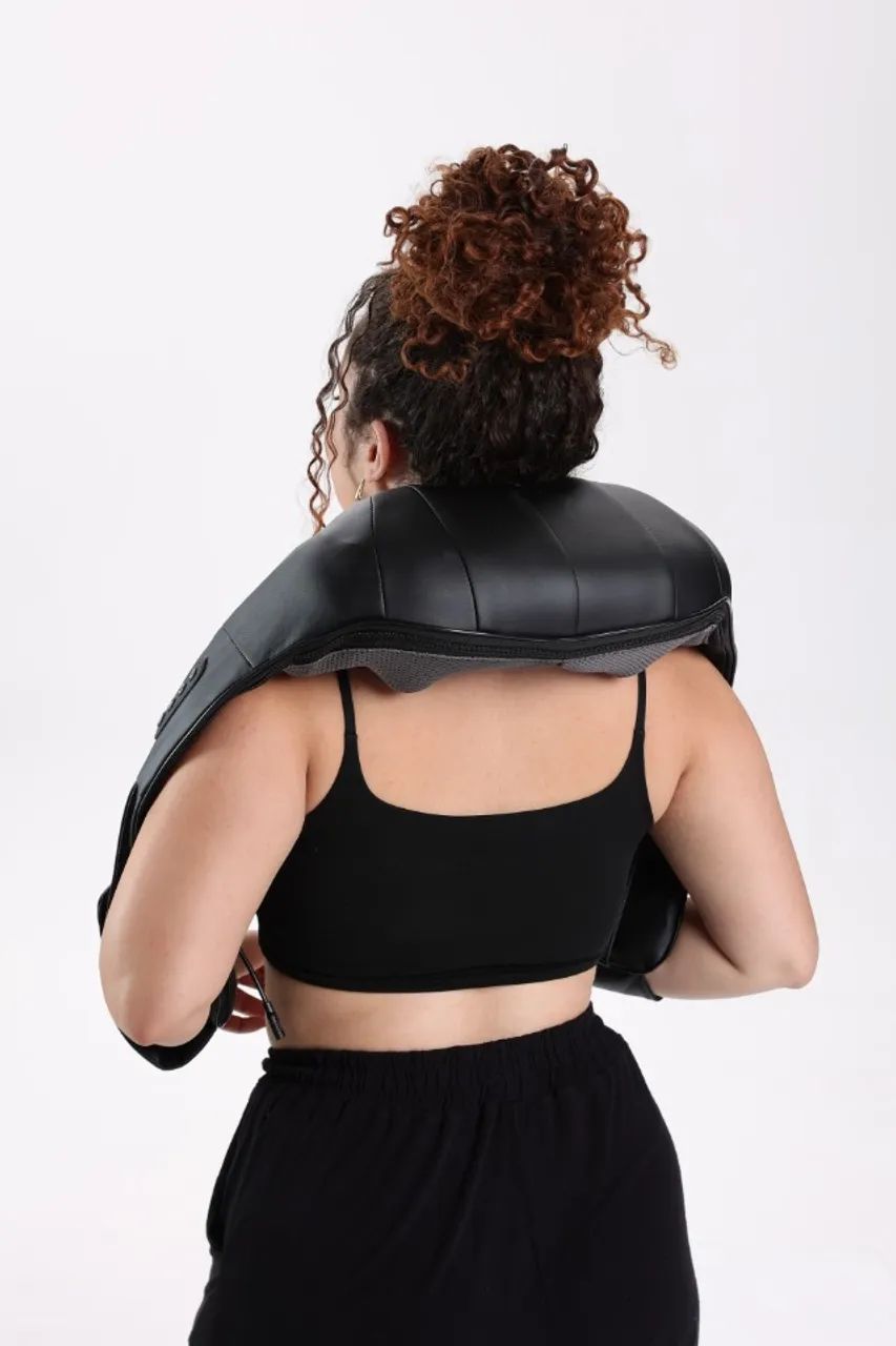 Massageador Cervical e Corporal Shiatsu com Aquecimento - Relaxamento Profissional - Foto 4
