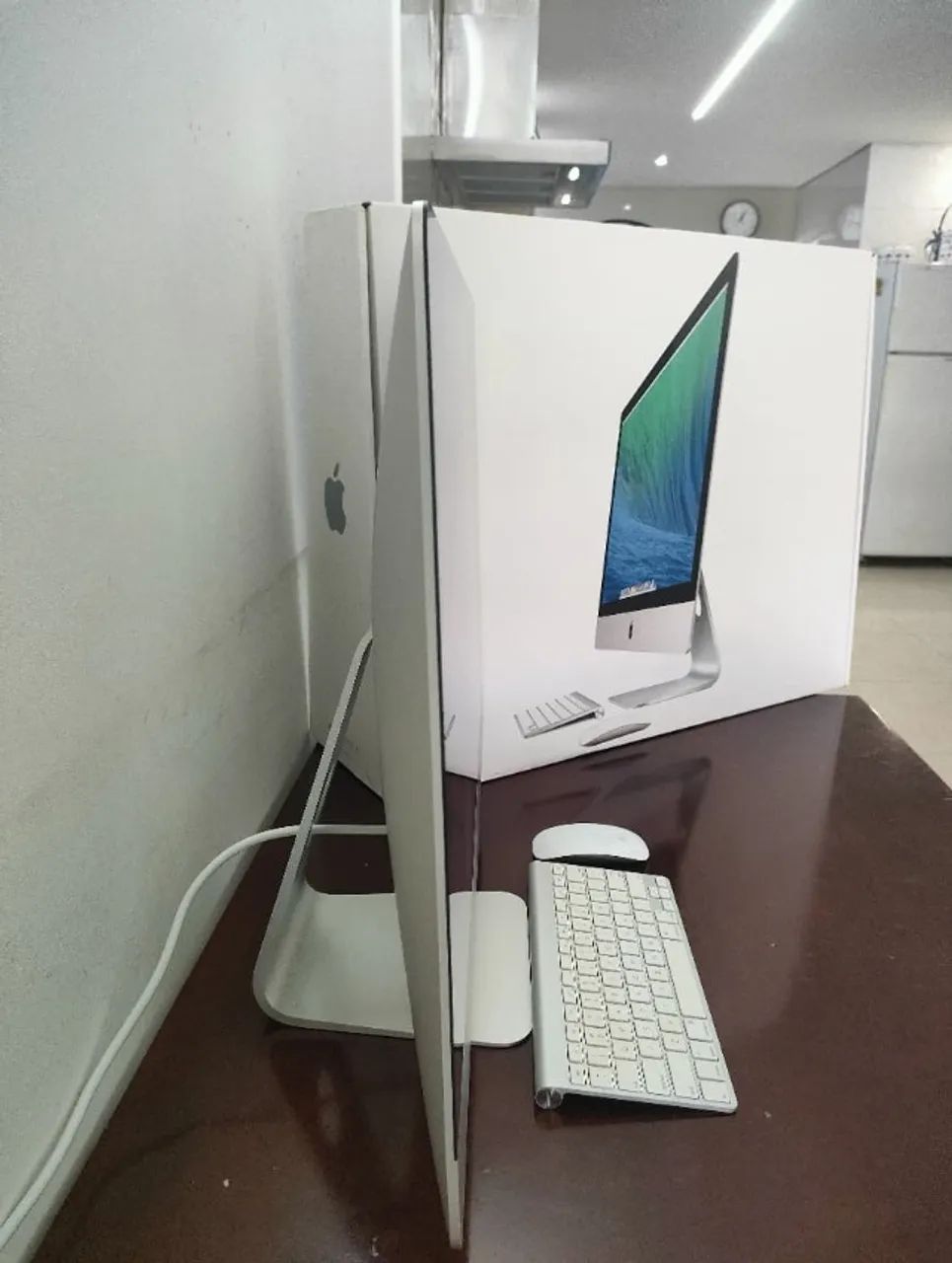 iMac na Caixa + Mouse / Teclado apple Orig. + Tela 27" + HD 1TB + 8GB + i5  3,2GHz + GT755 - Foto 6