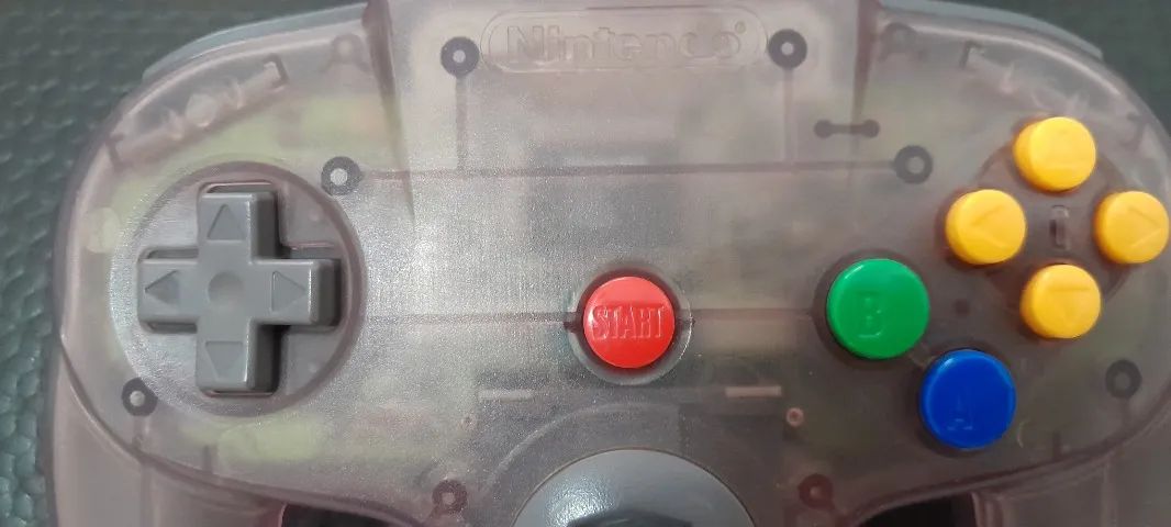 Controle original Nintendo 64 atomic purple - Foto 6