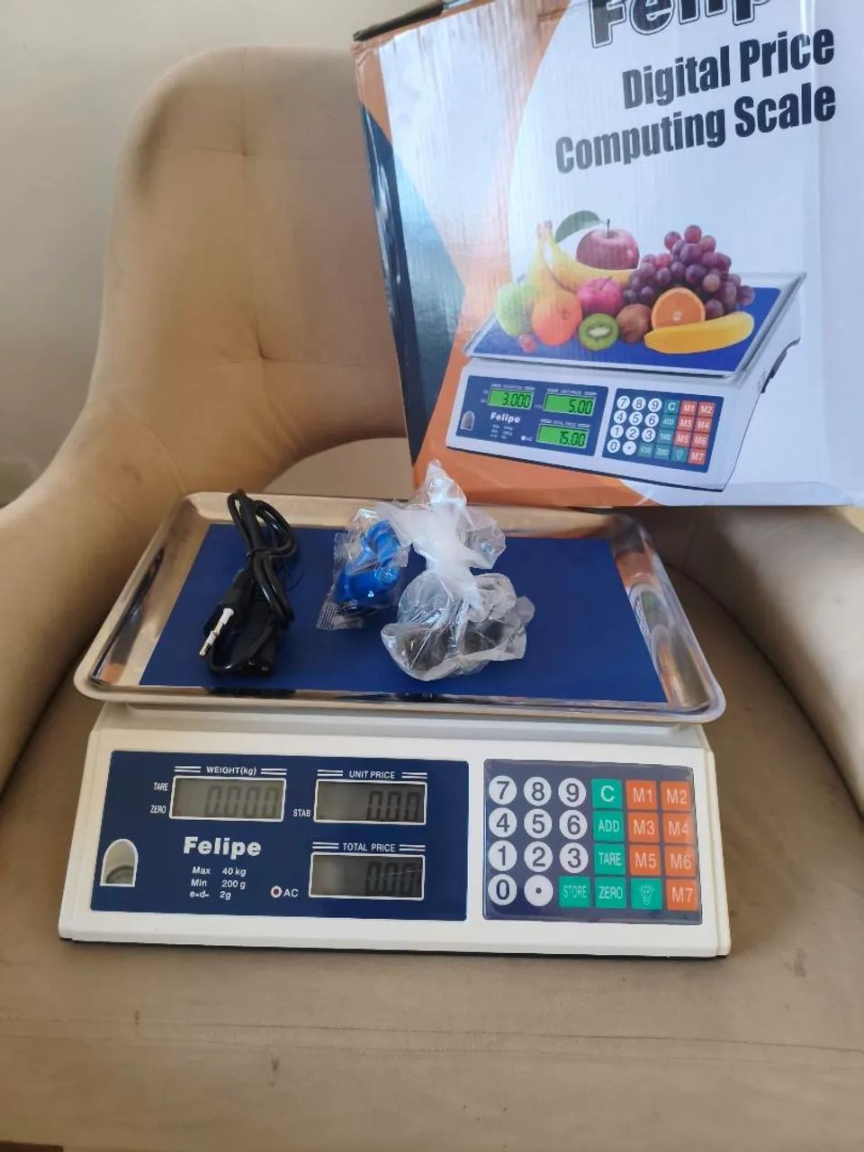 Precisão que Você Precisa! ?*<br>- Balança digital 40 kg eletrônica - Foto 3