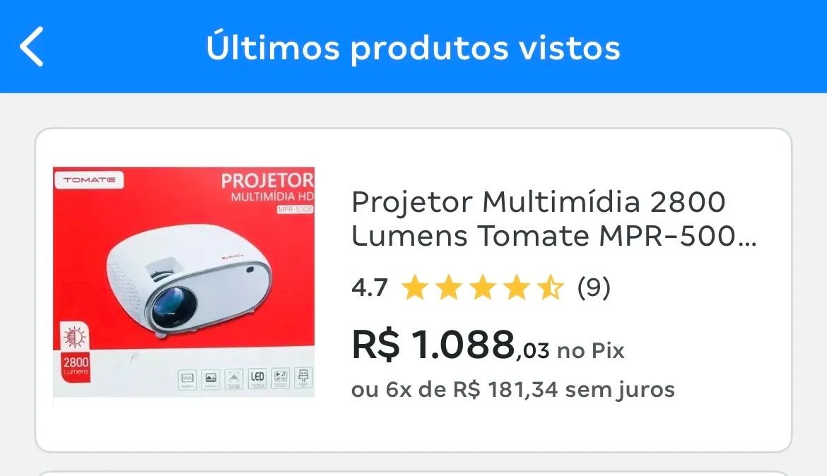 PROJETOR 2800 Lumes - Foto 2