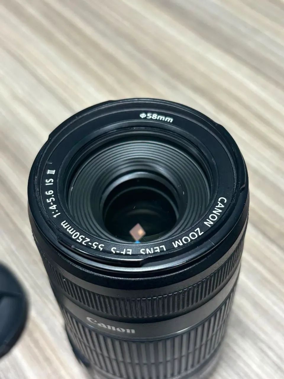 lente canon 55 250mm is