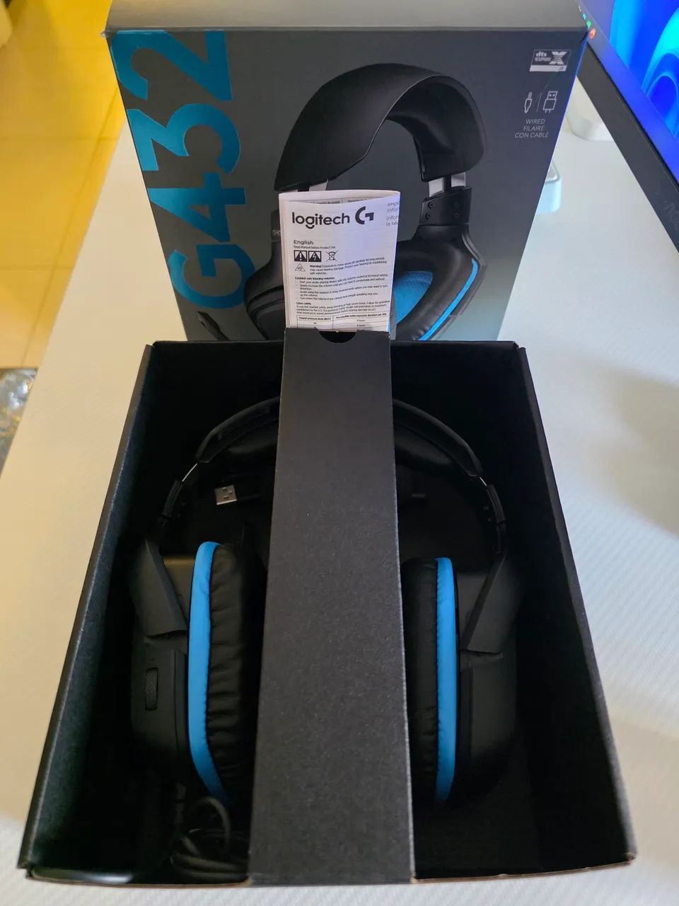 Headset Logitech G432 7.1 - Foto 2