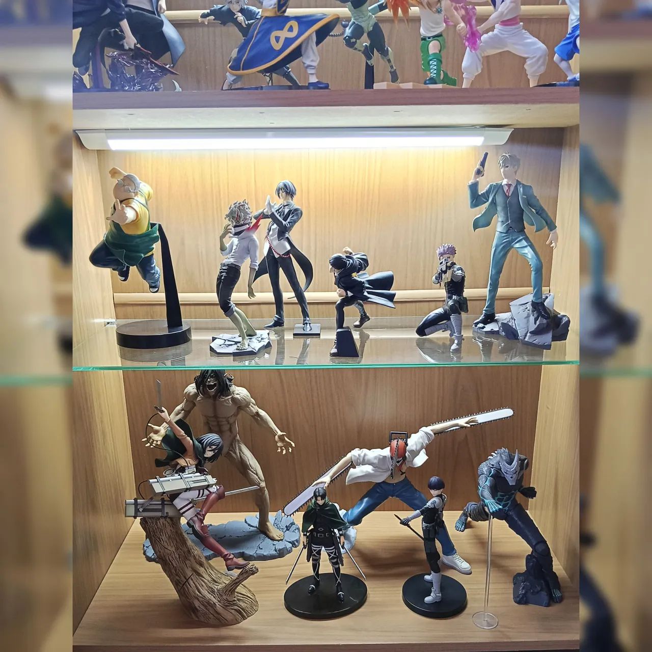 Coleção completa com 64 action figures 100% originais com 3 cristaleiras - Foto 4