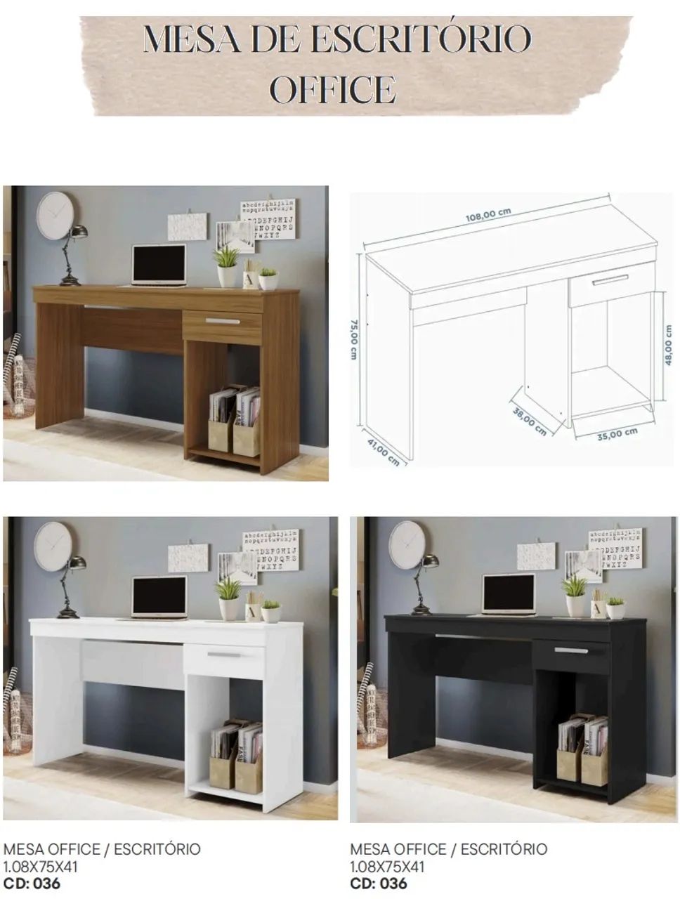TRANSFORME SEU ESPAÇO COM ESTILO E ORGANIZAÇÃO! - Foto 2