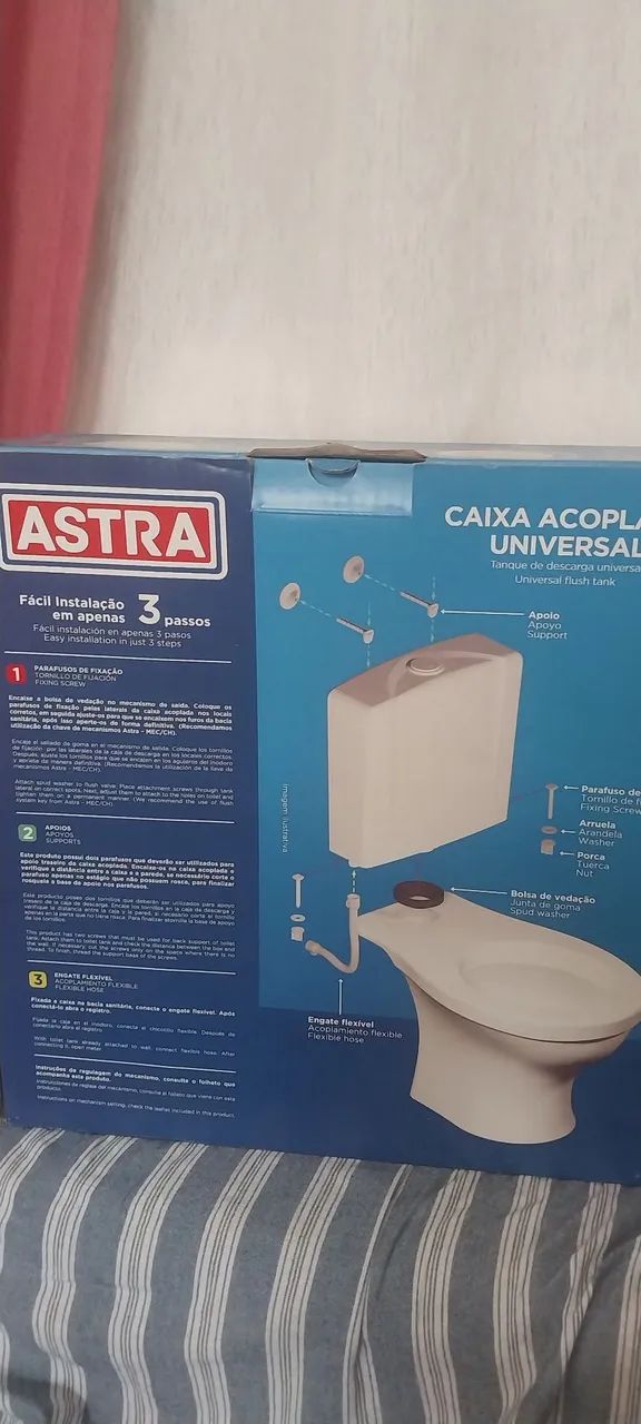 caixa acoplada universal astra - Foto 2