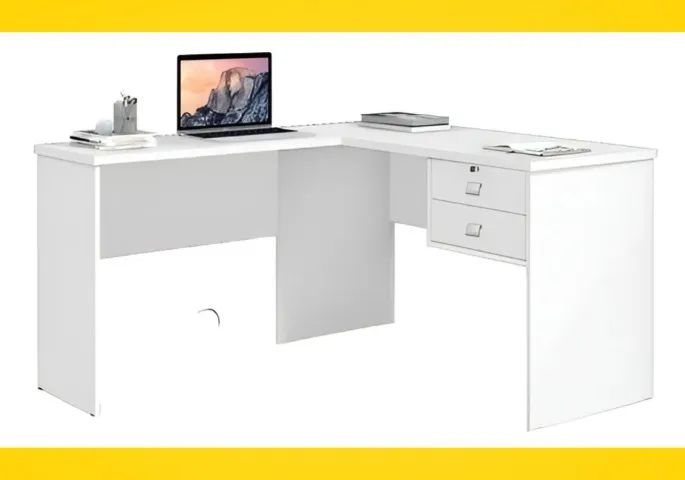 Mesa com 2 Gavetas Nova