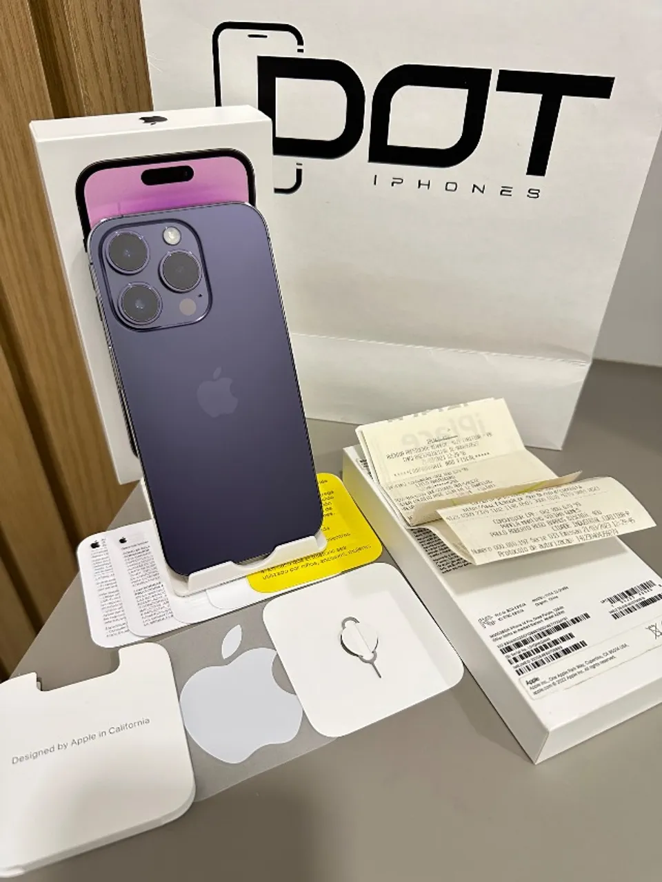 iPhone 14 Pro 256GB Silver, Excelente estado, aparelho muito bem