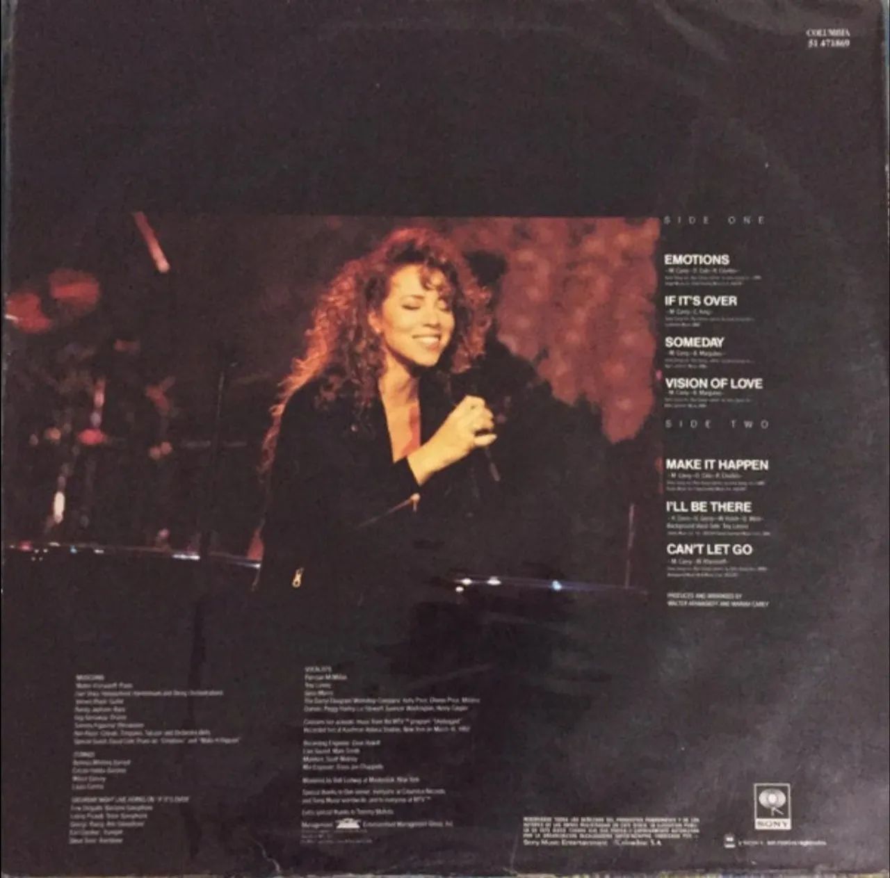 LP Disco de Vinil - Mtv Unplugged - Mariah Carey  - Foto 2