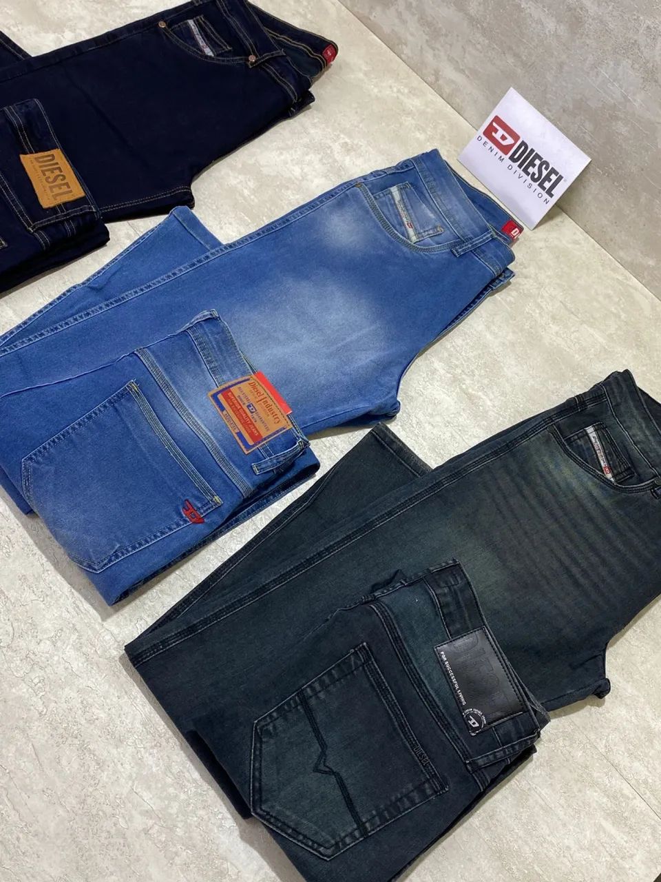 Calças Diesel Denim Division Importação Jeans