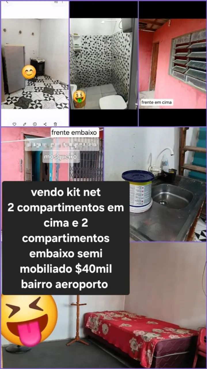 Casa estilo kit Net 