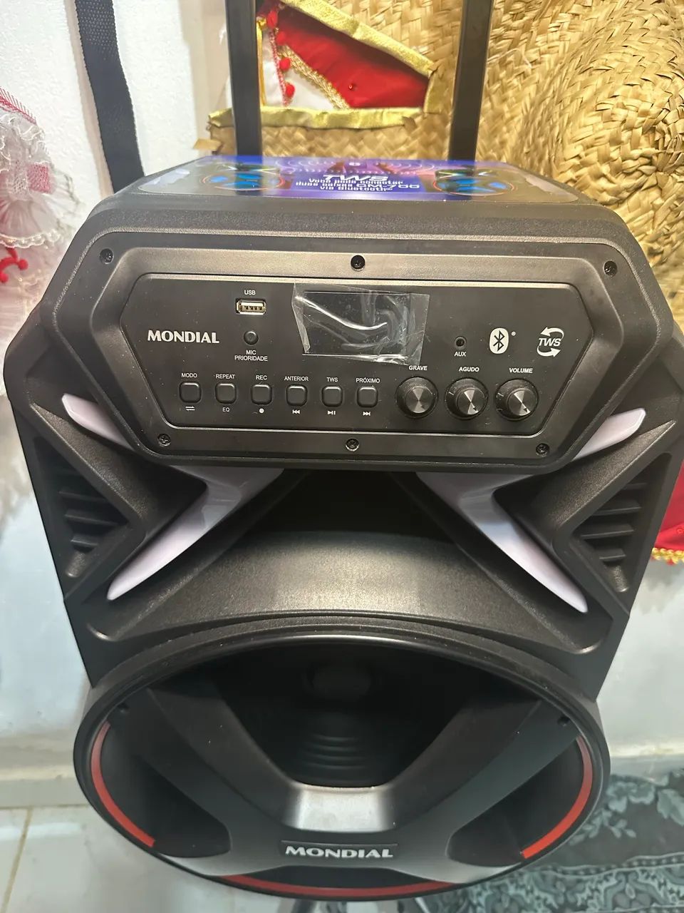 Caixa de som MONDIAL 700W! R$700 - Foto 4