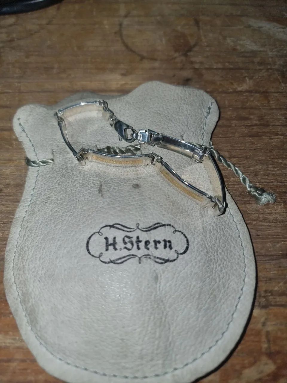 Joia H.Sterm de Ouro 18k com Prata 1000