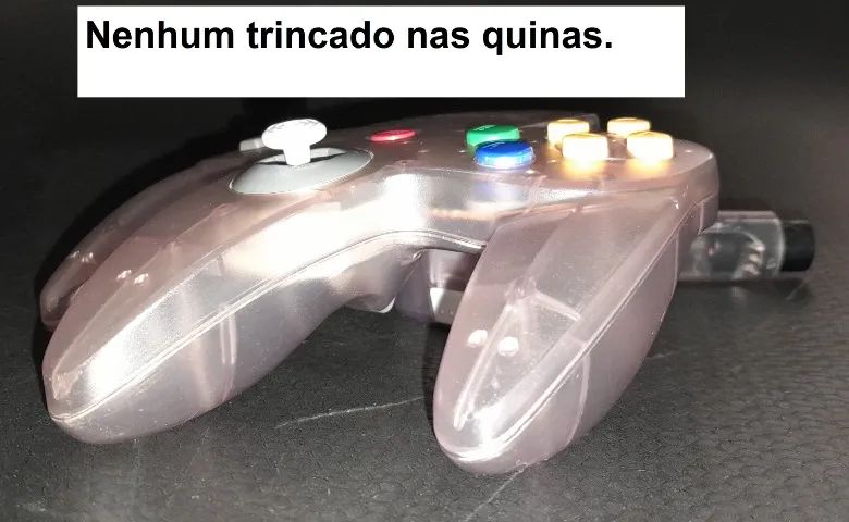 Controle original Nintendo 64 atomic purple - Foto 3