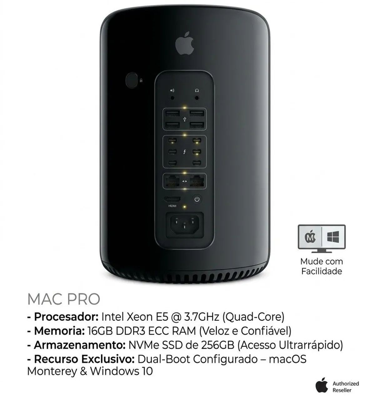 Mac Pro Xeon 16GB Nvme 256GB - Computadores e Desktops - Setor