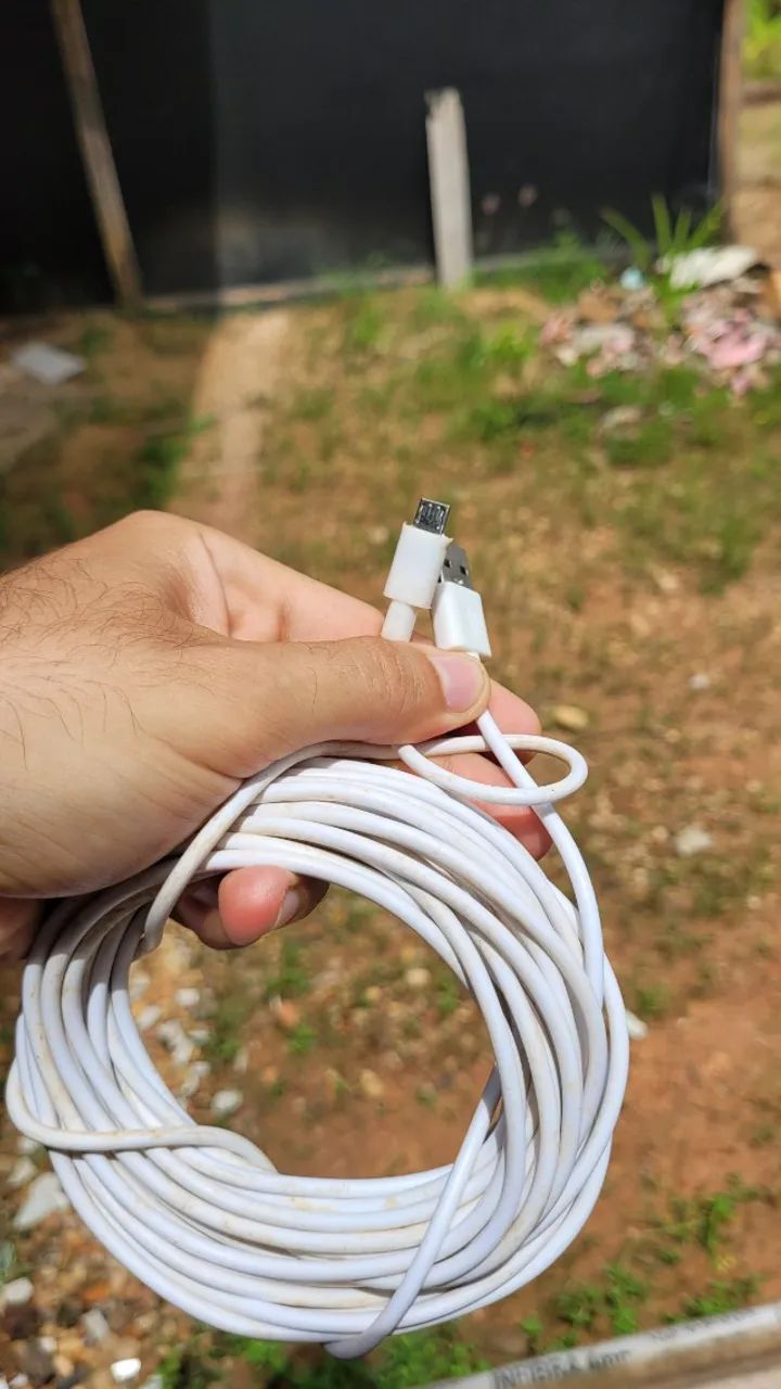Cabo carregamento Micro USB de 10 metros - Foto 2