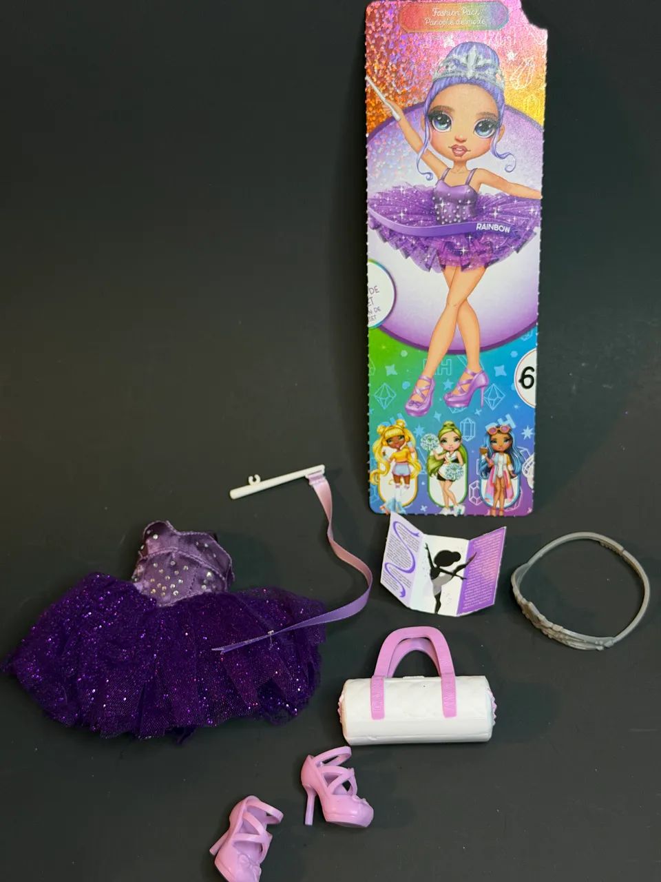 RAINBOW HIGH FASHION PACK VIOLET BAILARINA - Foto 5