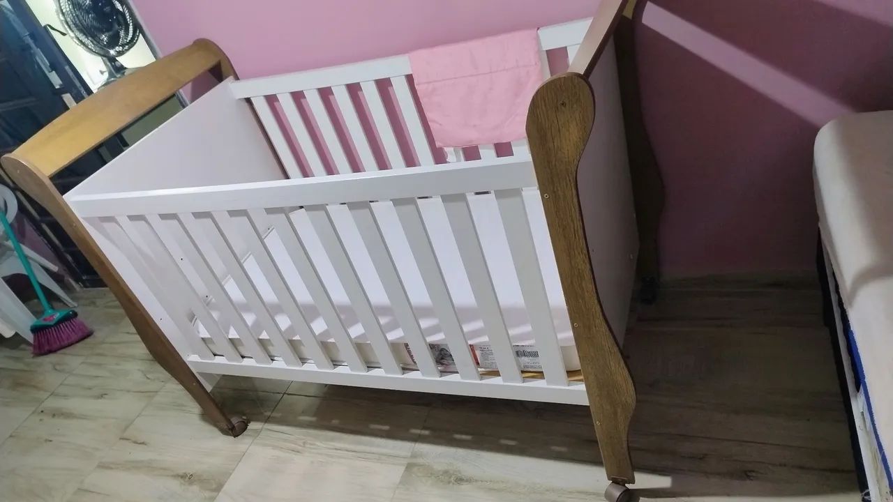 Berço com rodinhas - Foto 3