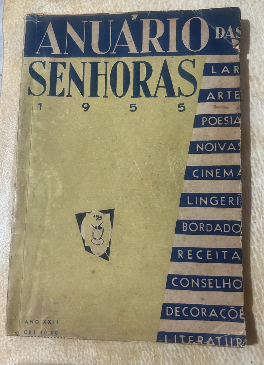 Exemplar Anuário das Senhoras 1955  - Foto 2