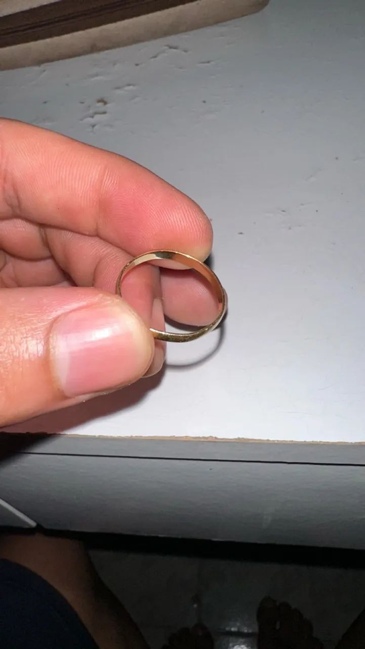 Anel de ouro (1,5g de ouro 18k) - Foto 3