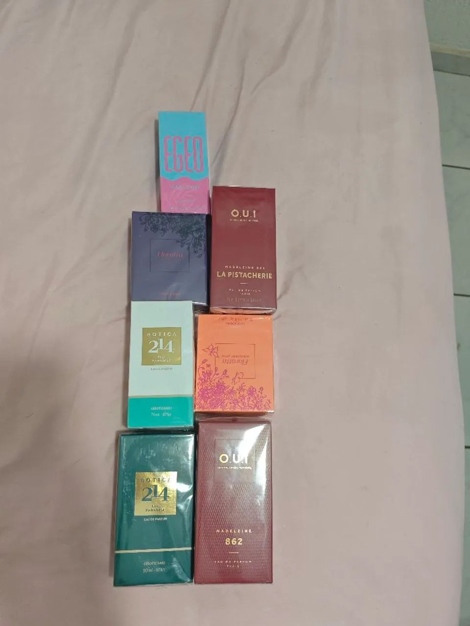 Coleção perfumes Boticário novos e lacrados!!!!