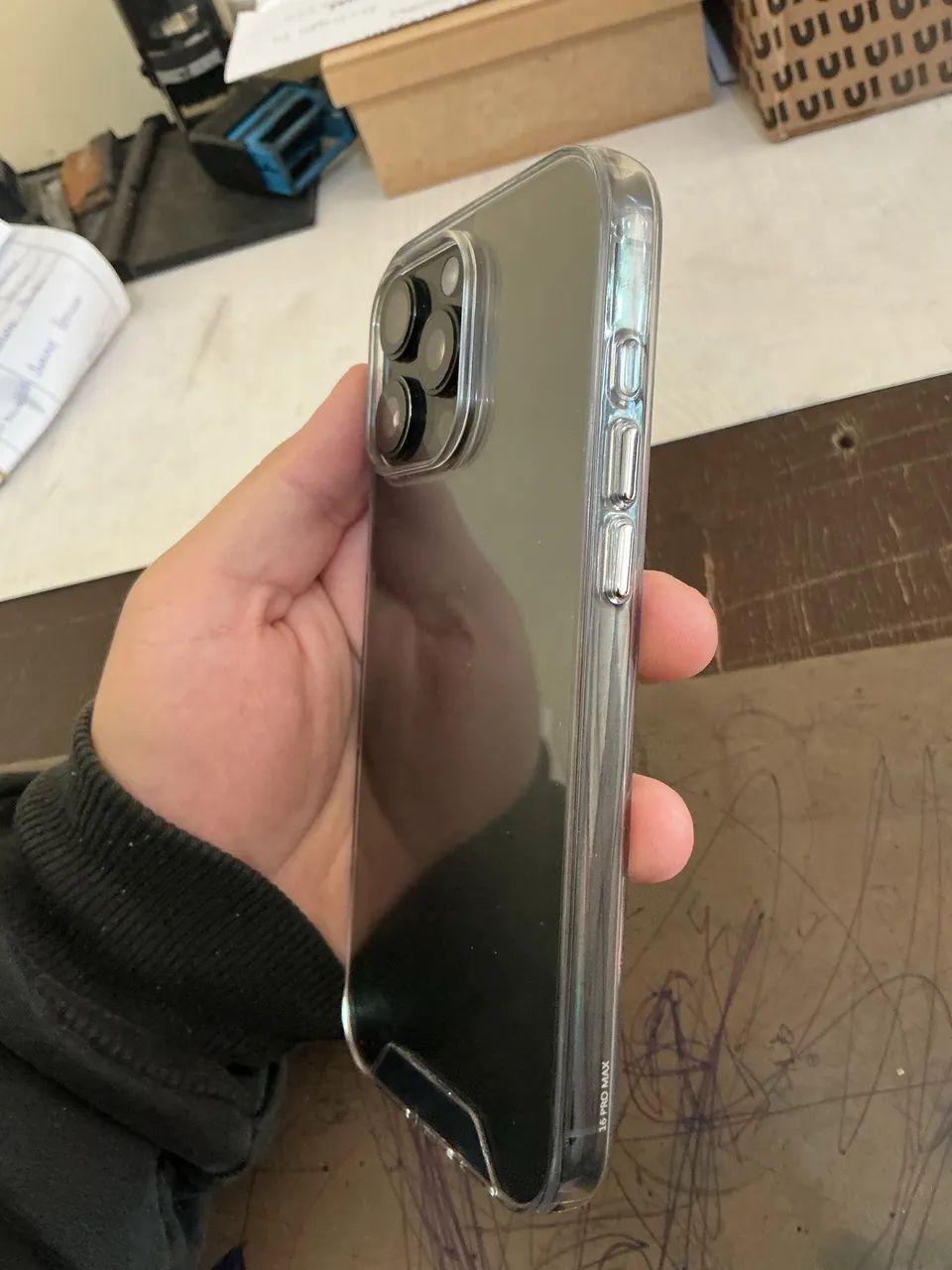 iphone 16 pro max 256gb preto grafite  - Foto 3