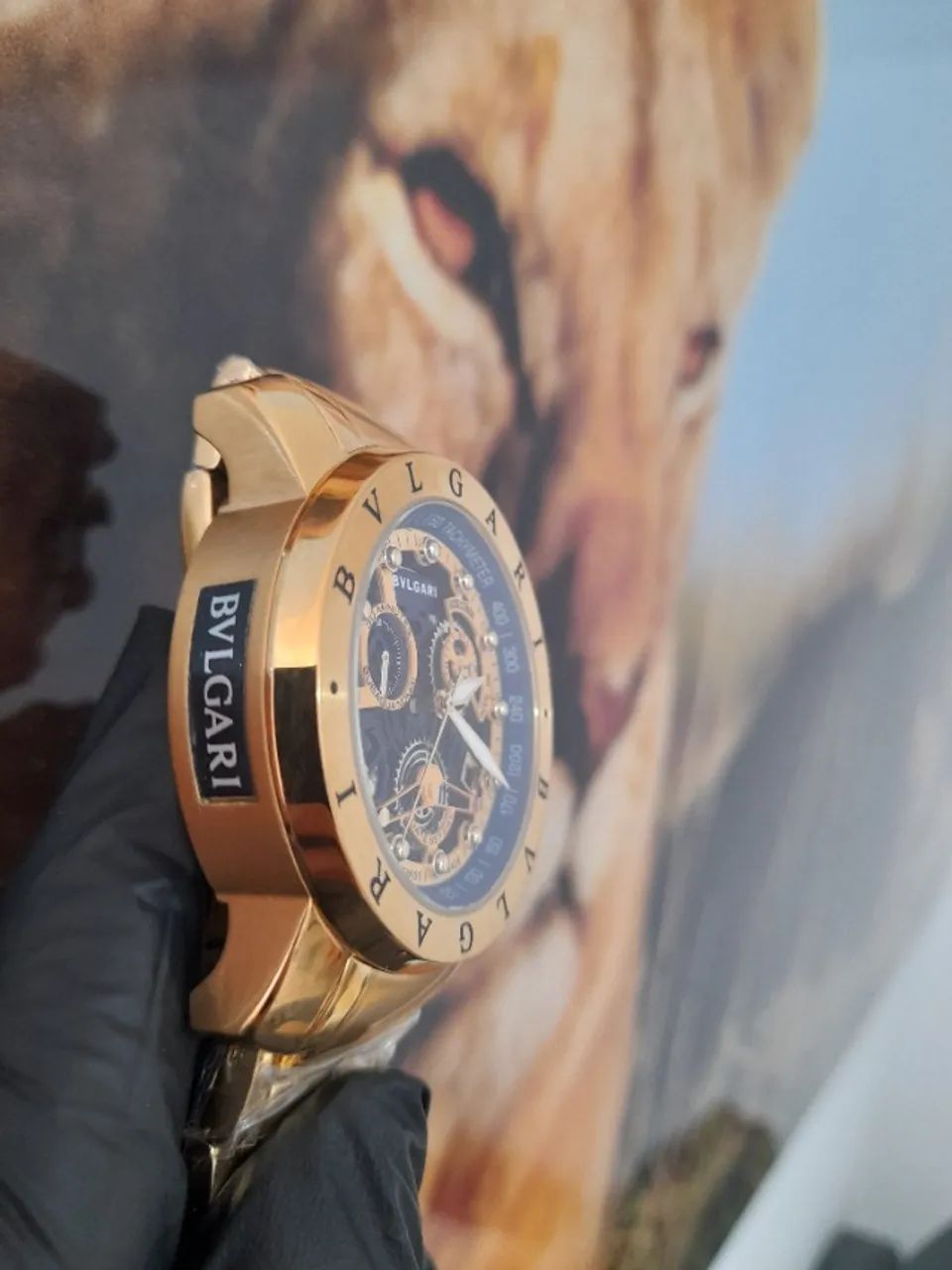 Relógio Bvlgari Skeleton Multifuncional Entregamos  - Foto 3