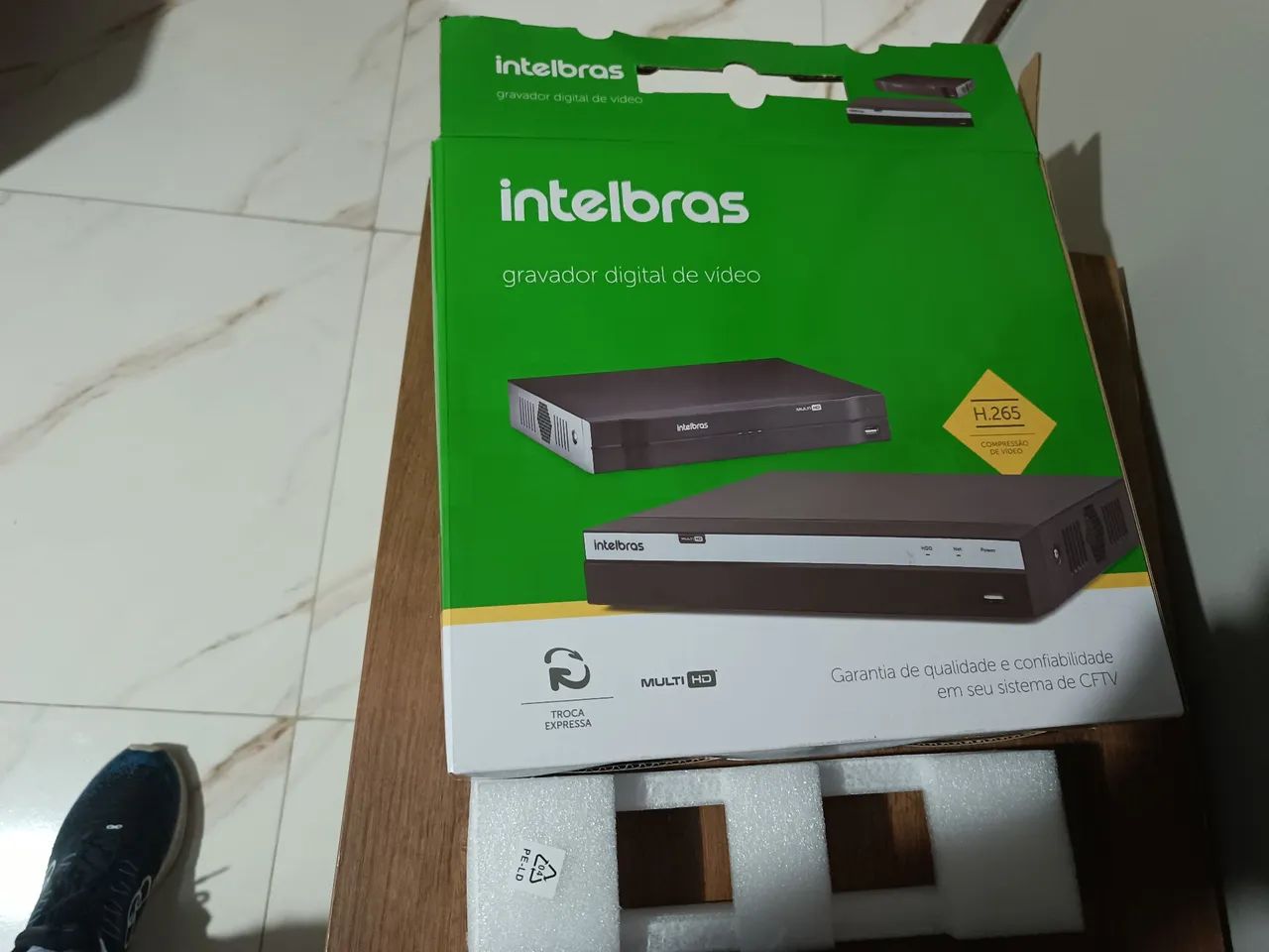 DVR Intelbras com 8 portas para cameras - Foto 4