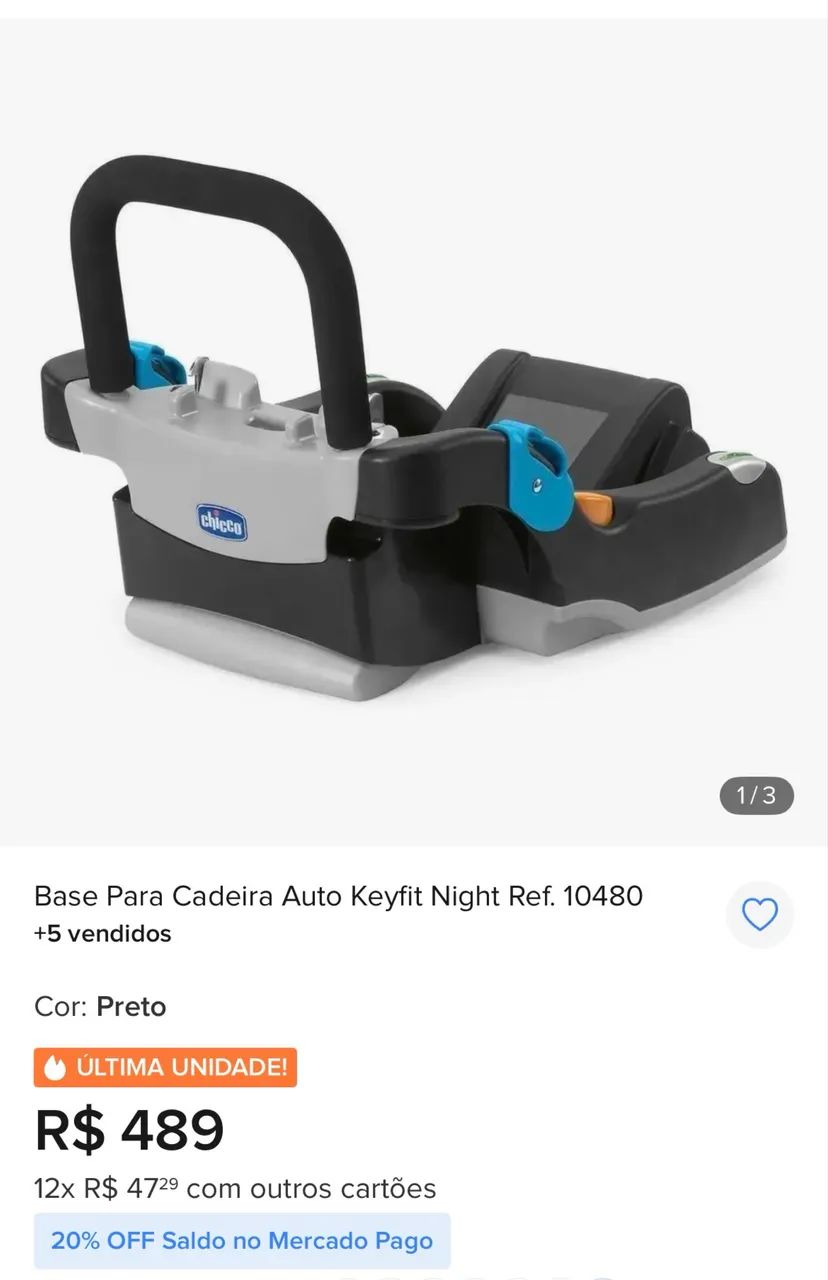 Base bebê conforto automotivo  - Foto 4