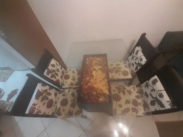 Mesa jantar retangular 4cadeiras  - Foto 2