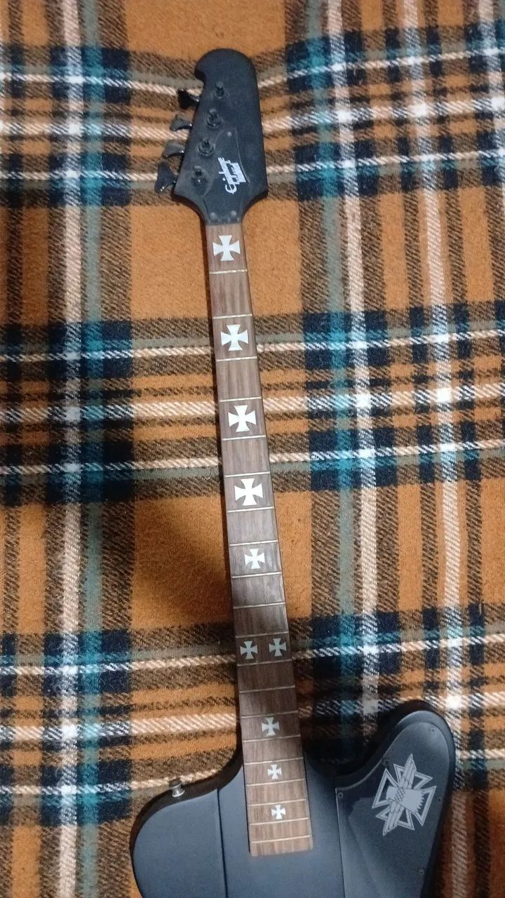 Baixo Epiphone Thunderbird Nick Sixx Signature  - Foto 4