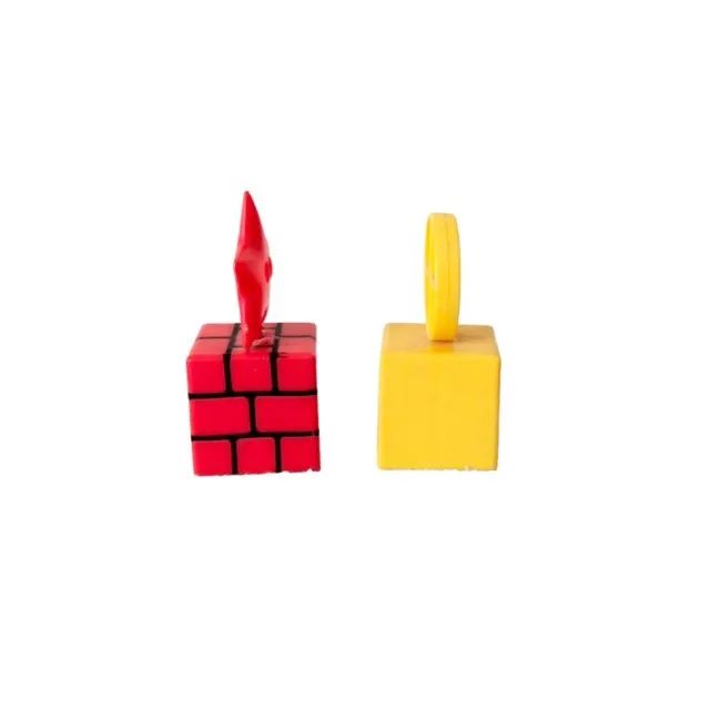 Kit 2 Bonecos Super Mario World Estrela e Moeda Mcdonald's - Foto 3