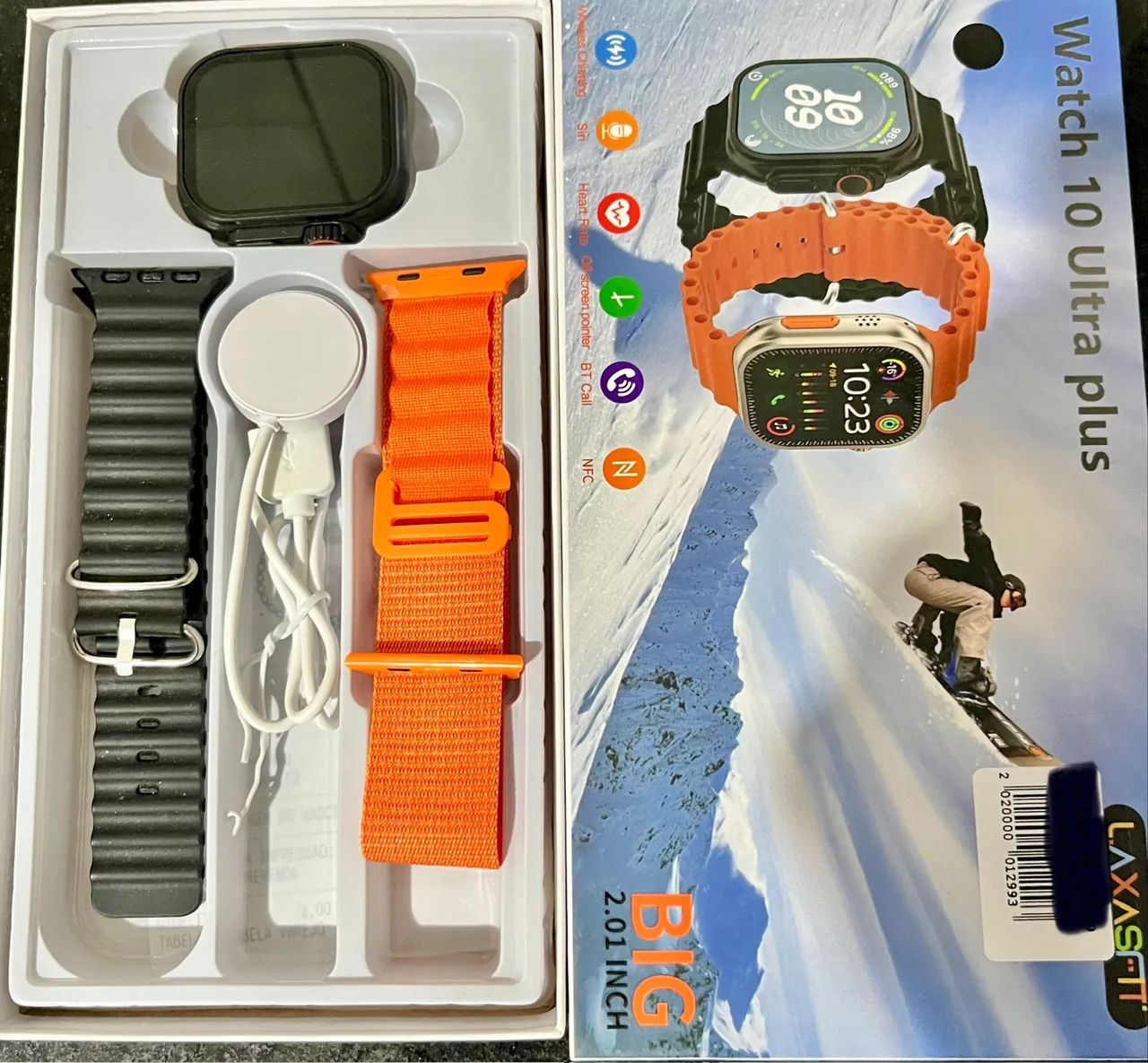 Watch 10 Ultra Plus Com 2 Pulseiras - Foto 3