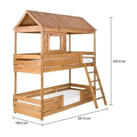 cama beliche infantil casinha  - Foto 2