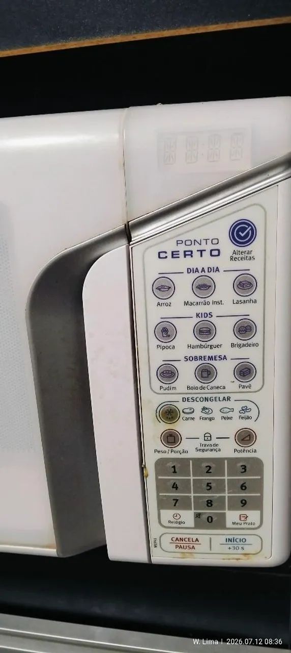 Microondas Electrolux Para retirada de peças  - Foto 2