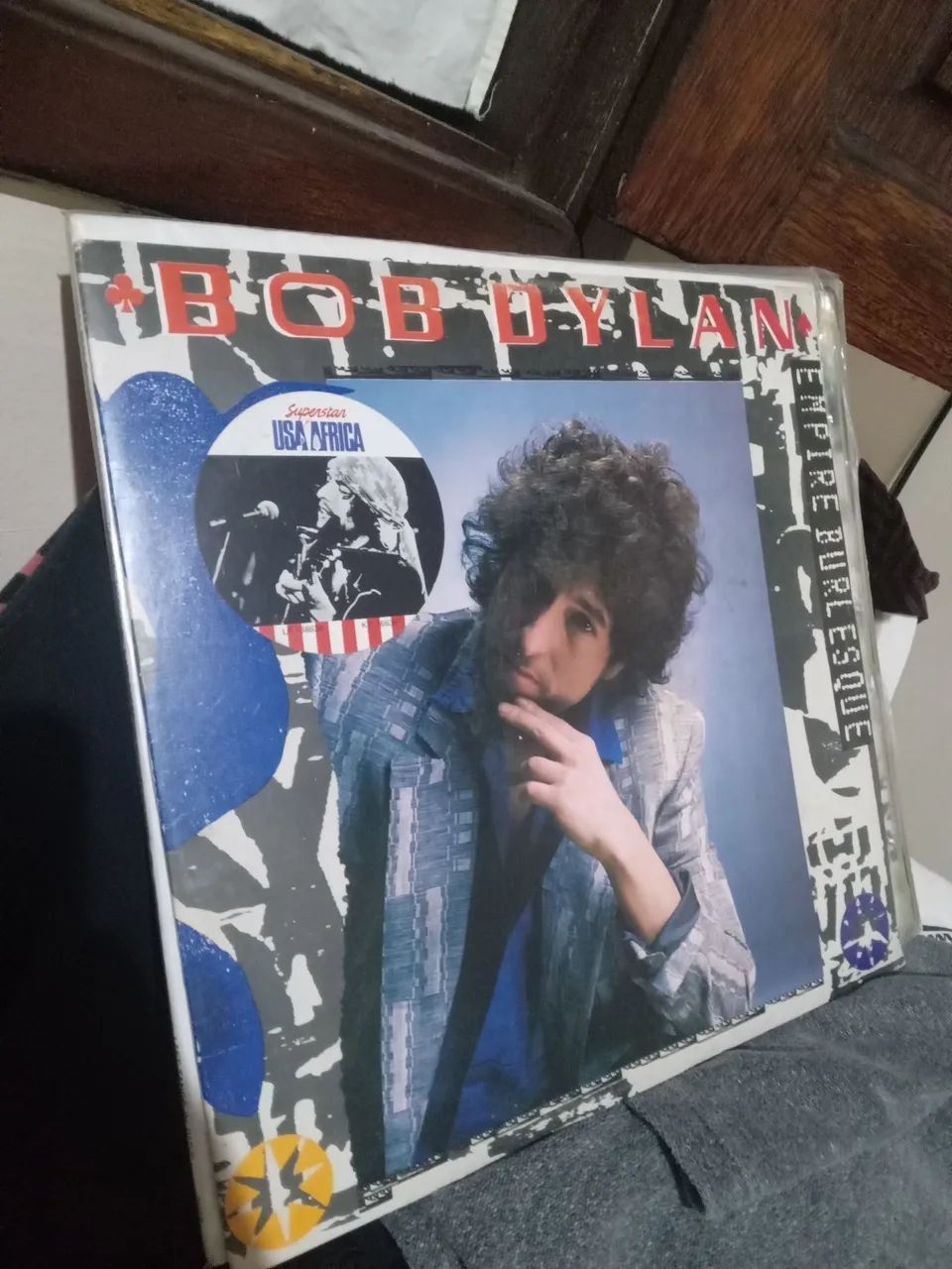 2 Vinil Bob Dylan Lp Desire e empire burlesque - Foto 2