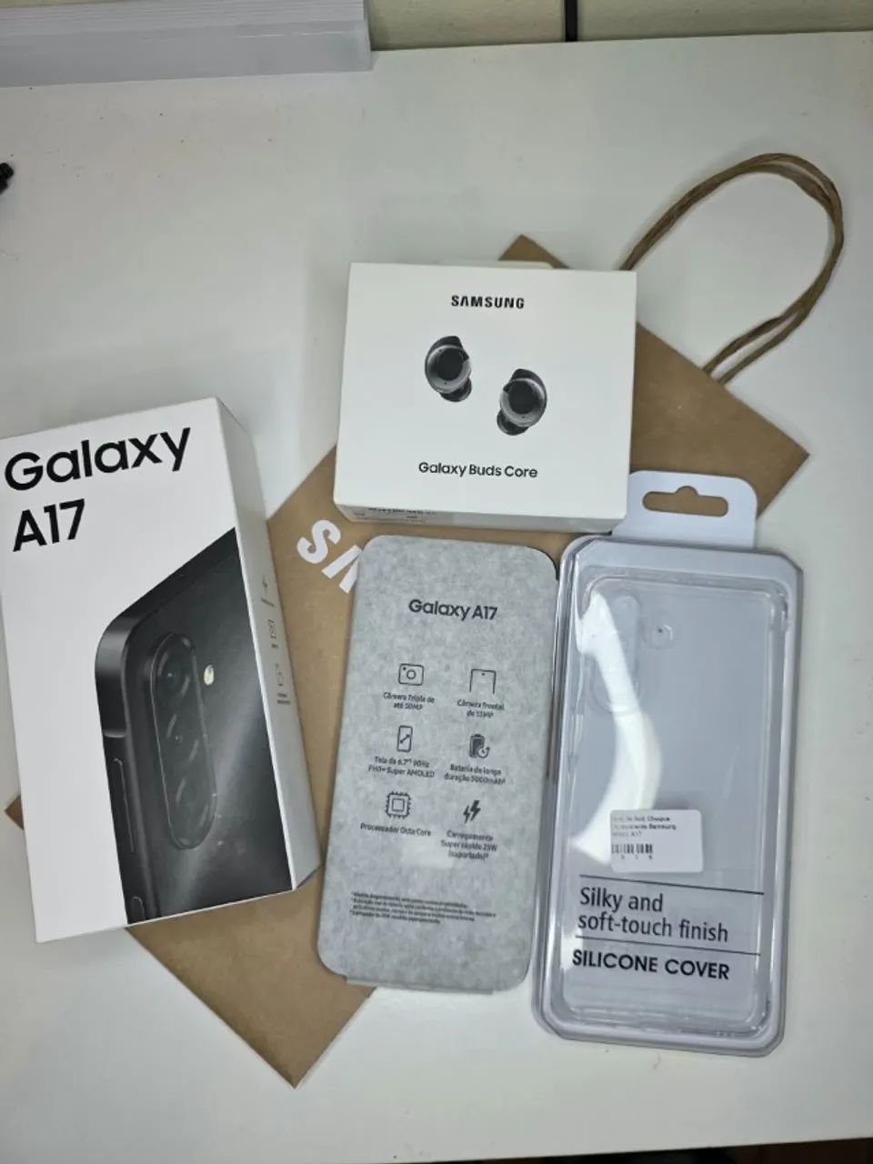 Galaxy A17 - Novo na Caixa