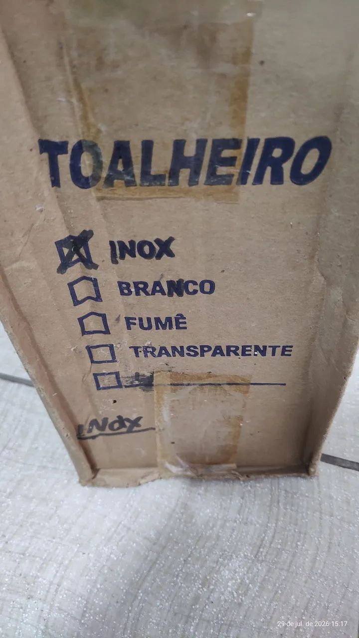 DISPENSER PAPEL TOALHA INOX - Foto 4