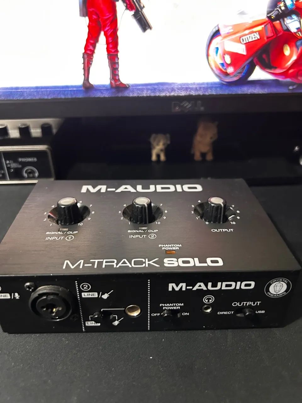 Interface de áudio M-audio