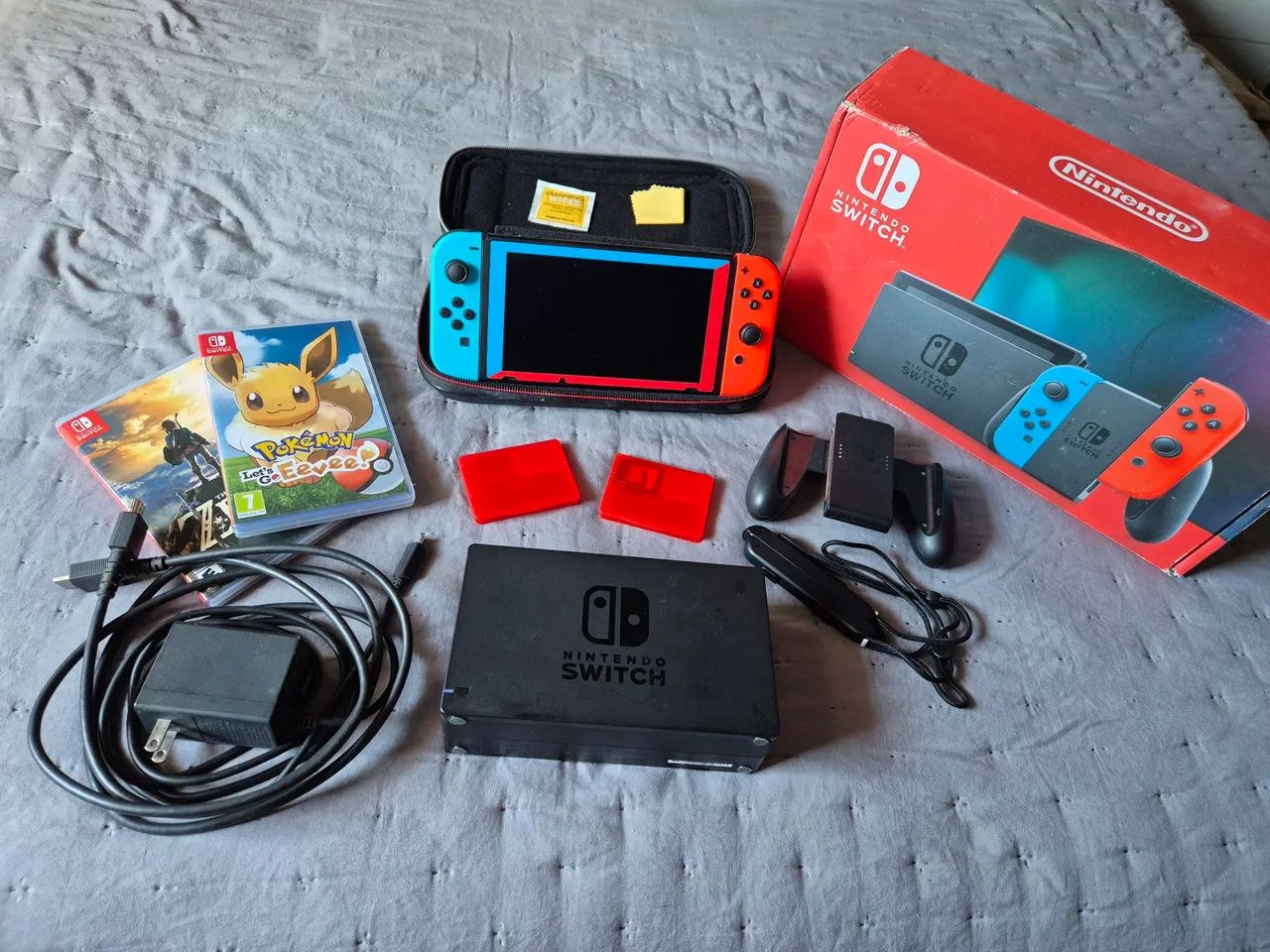 Nintendo Switch 1 V2 + Bolsa