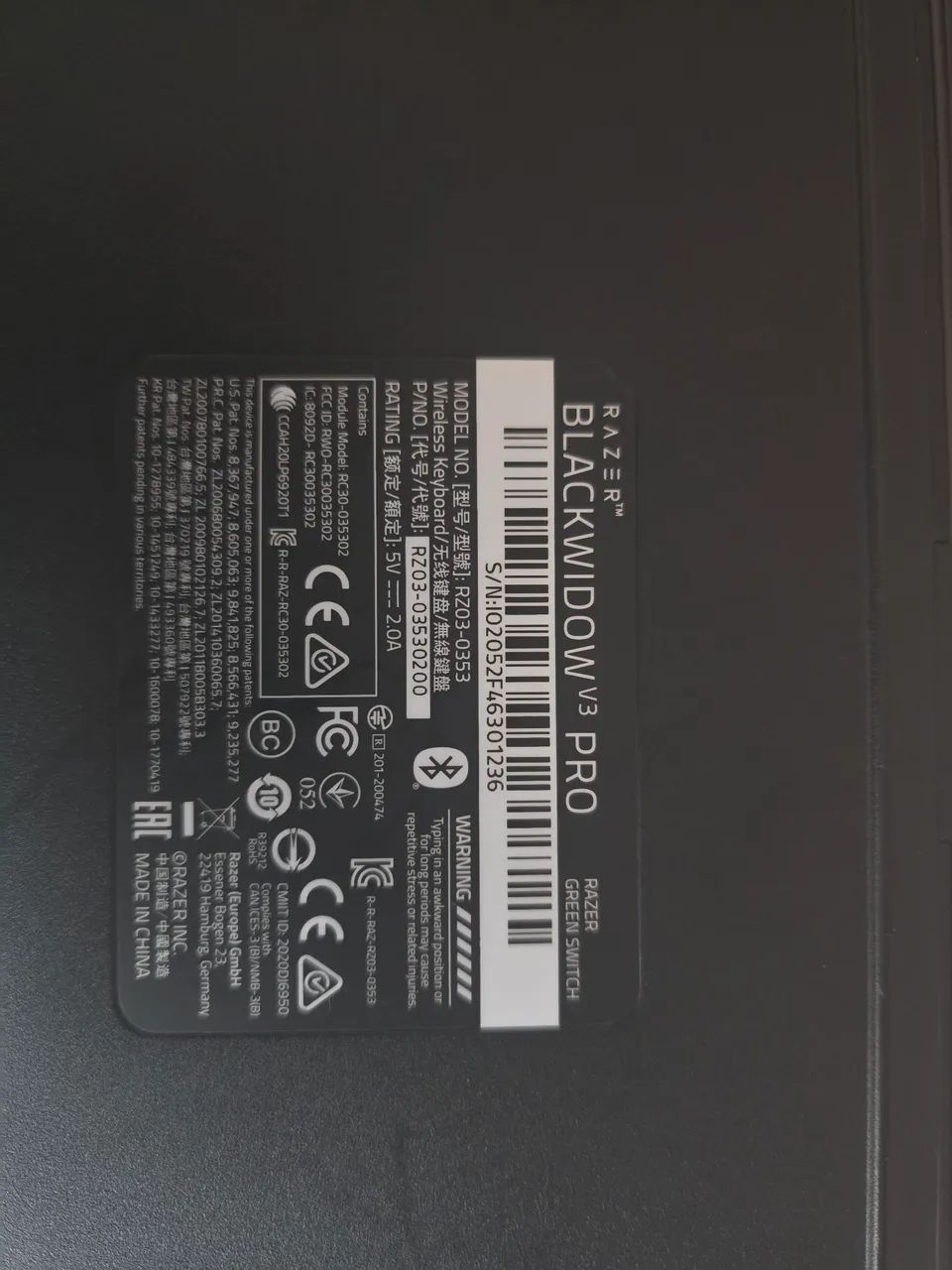 Teclado Razer Blakwindow V3 Pro - Foto 4