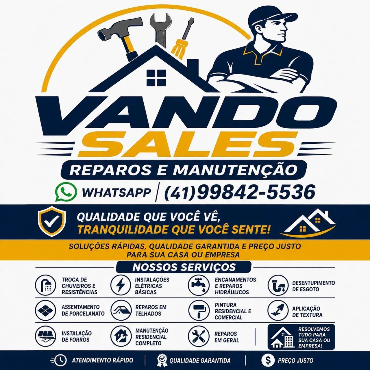 Reparos e manutenção 