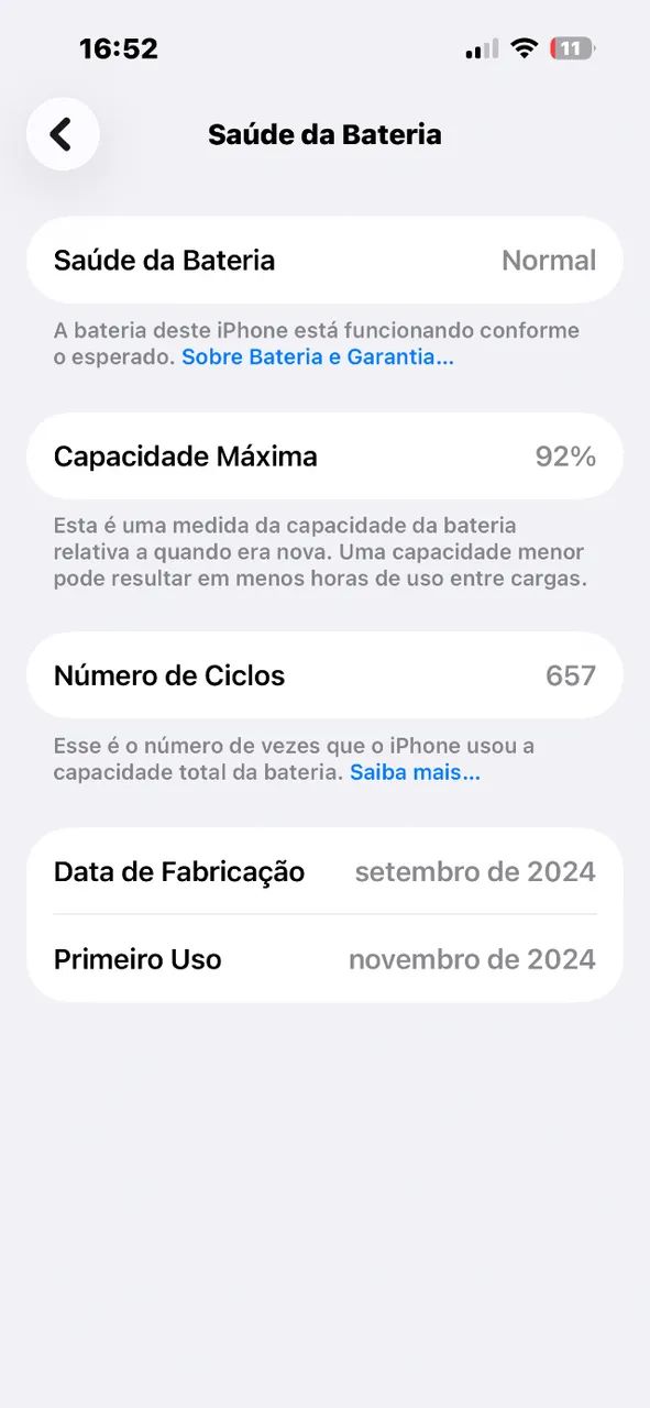 Celular IPhone 15 - 92% de bateria  - Foto 3