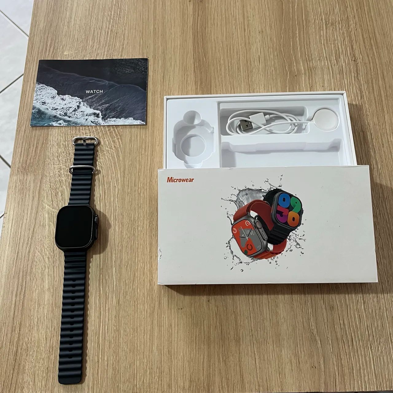 Smartwatch Microwear Ultra 49mm | Estilo Apple Watch Ultra