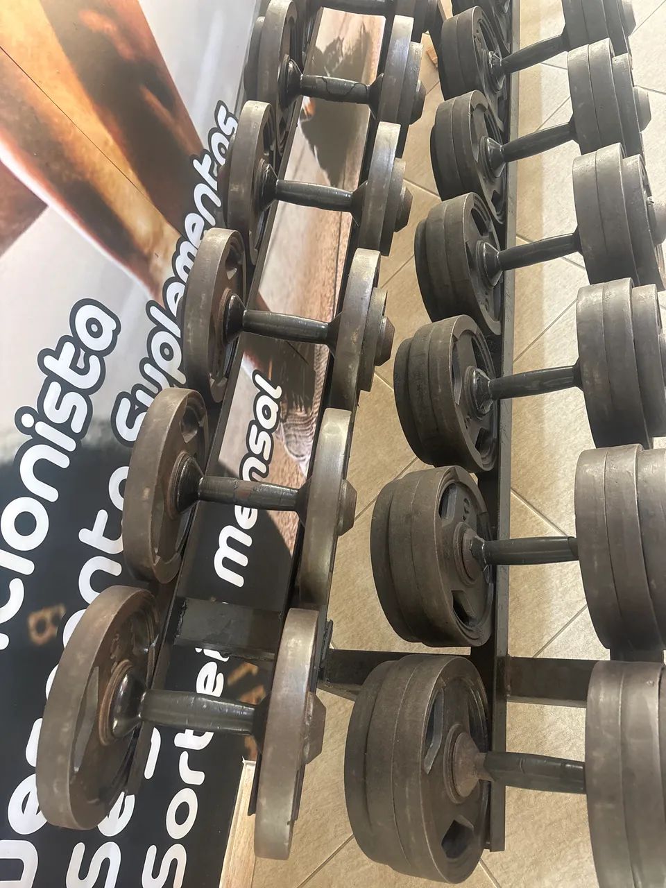 Vendo jogo de dumbells  - Foto 3