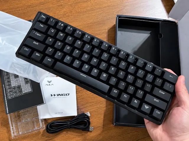 Teclado Mecânico Aula Win60he  - Foto 3