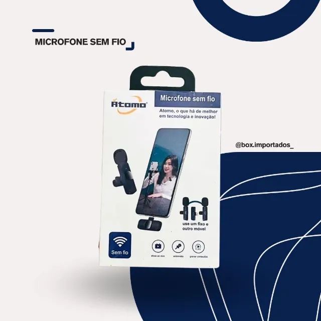 Microfone de Lapela Iphone/Android65724024360578120