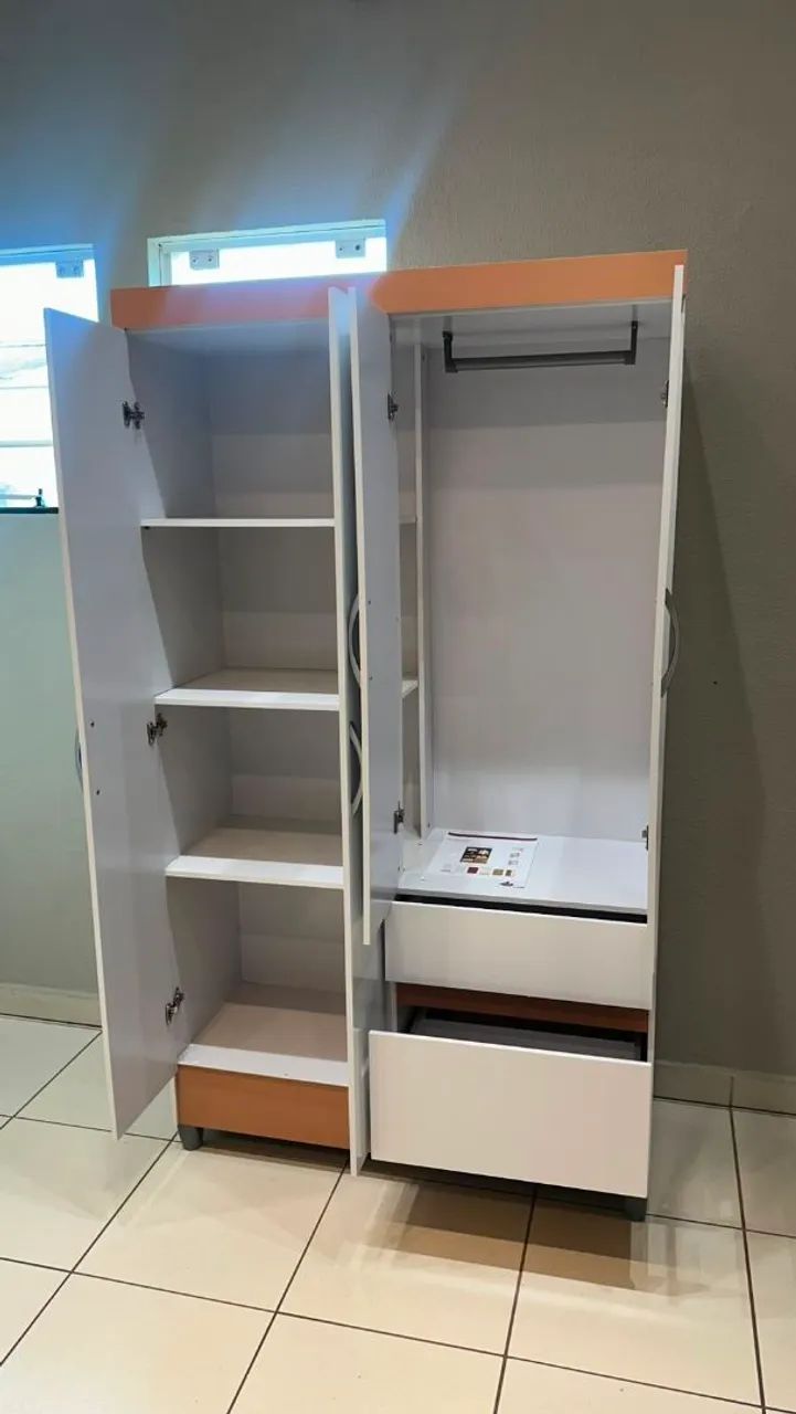 Guarda roupa novo montado - Foto 2
